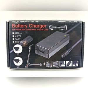 NEW Battery Charger- For Pocket Mod, Sports Mod and Dirt Quad 42 V 2A 3 Prong